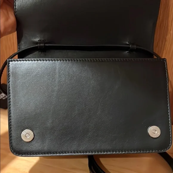 Moschino Graphic Black and Red Crossbody Bag - Picture 3 of 12